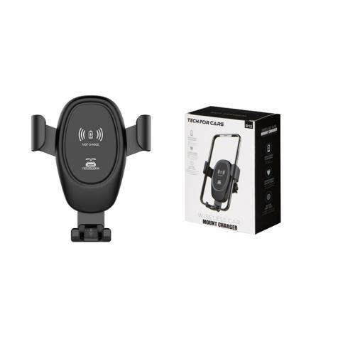 Suporte Carregador Veicular Sem Fio Qi Indução Wireless Menor preço em Suporte Carregador Veicular Sem Fio Qi Indução Wireless