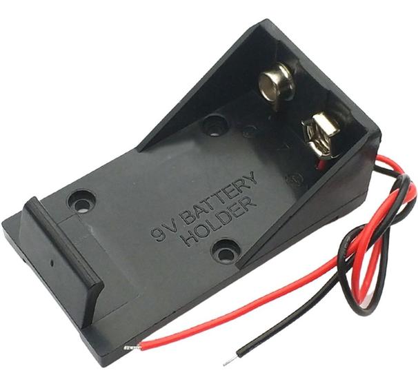 Imagem de Suporte Case Para Bateria 9v Com Rabicho 13cm