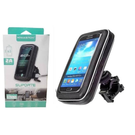 Imagem de Suporte Case Smartphone Celular Moto e Bicicleta 6,3