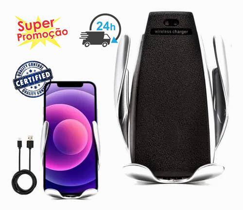 Suporte Celular Com Carregador Sem Fio E Indução 360 YT2037 Menor preço em Suporte Celular Com Carregador Sem Fio E Indução 360 YT2037