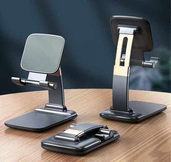 Suporte Celular Mesa Dobrável Live Home Office Universal Menor preço em Suporte Celular Mesa Dobrável Live Home Office Universal