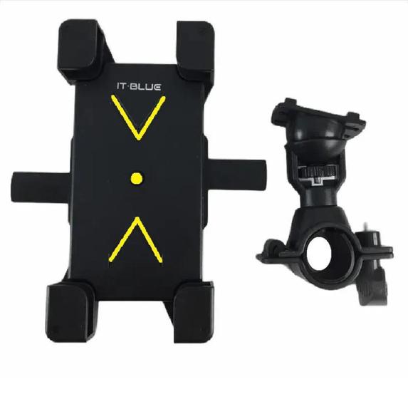 Imagem de Suporte Celular Sem Capa para Moto Bicicleta Bike LE-040 - Lelong