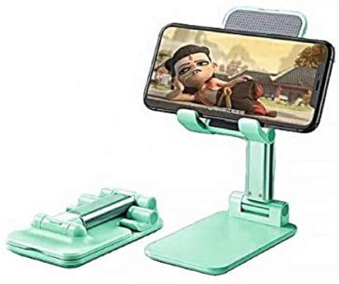 Imagem de Suporte Celular Smartphone Display Portátil Dobrável Mesa Universal