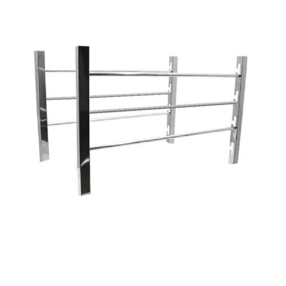 Imagem de Suporte Churrasqueira Alvenaria Para Espeto E Grelha Churrasco Inox 60cm