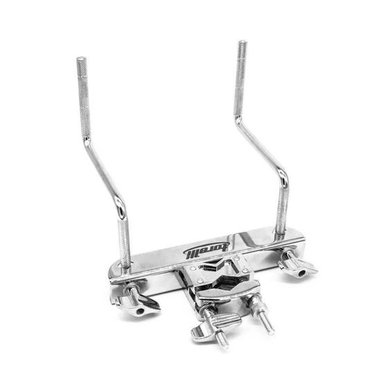 Imagem de Suporte Clamp Percussao e Acessorios Torelli TA402 Mini Rack com 2 Hastes Cromado