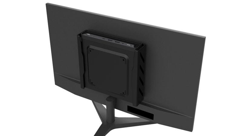 Imagem de Suporte Compatível Com Hp Prodesk Mini Vesa 75 100 Monitor