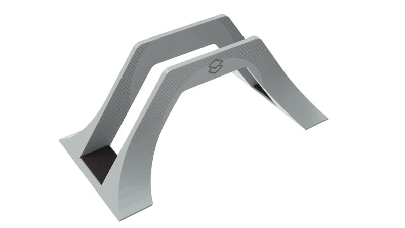 Imagem de Suporte Compatível Com Notebook Fechado Vertical P/ Mesa