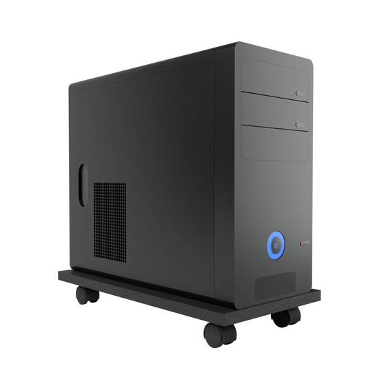 Imagem de Suporte CPU Pc Gamer Com Rodas Base MDF Portátil