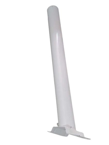 Imagem de Suporte de aço 46cm para luminaria publica poste com acessorios
