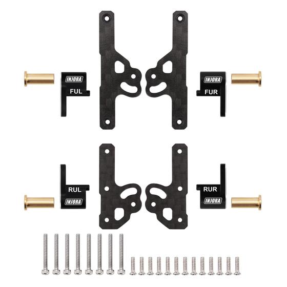 Imagem de Suporte de amortecedor Shock Flex Blades para SCX24 1/24 RC Crawler