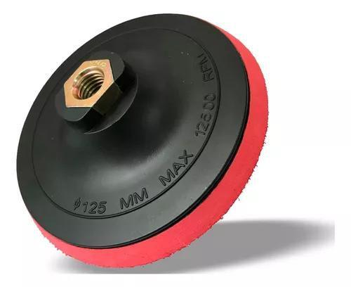 Suporte De Boina Com Tira Autocolante MTX 125MM 762209 Menor preço em Suporte De Boina Com Tira Autocolante MTX 125MM 762209