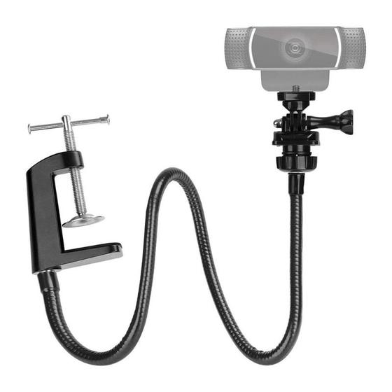 Imagem de Suporte de Câmera para Mesa com Braçadeira Flexível e Ajustável