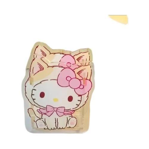 Imagem de Suporte De Caneta Sanrio Acrílico Transparente De Grande Capacidade Para Crianças Organizador De