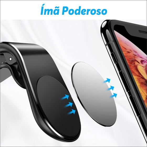 Imagem de Suporte De Celular Carro Veicular Magnético Ímã Automotivo