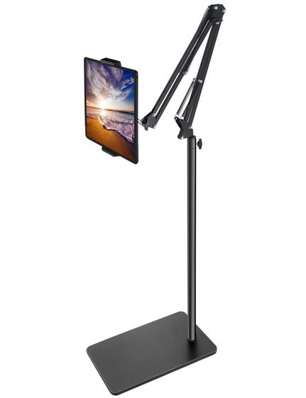 Imagem de Suporte de Chão Ajustável para Tablet Bluusuuk - Base com Peso Duplo