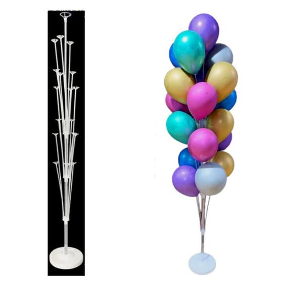 Imagem de Suporte De Chão Para 19 Balões/Bexigas 1,68 Cm Altura