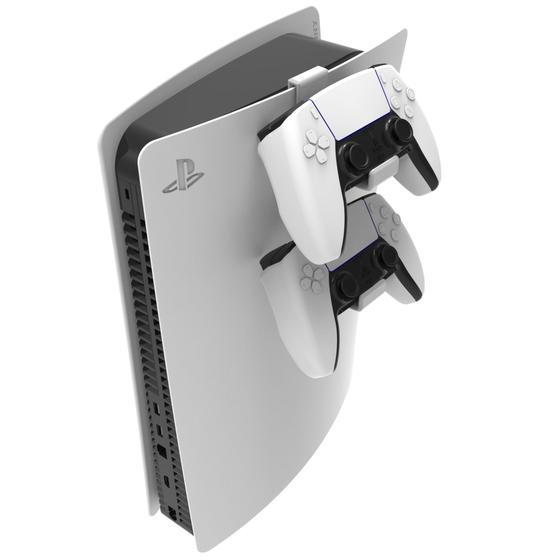 Imagem de Suporte de Console PlayStation 5 para Apoiar os GamePad Compatível Com 2 Controles do PS5 Dualsense - ARTBOX3D