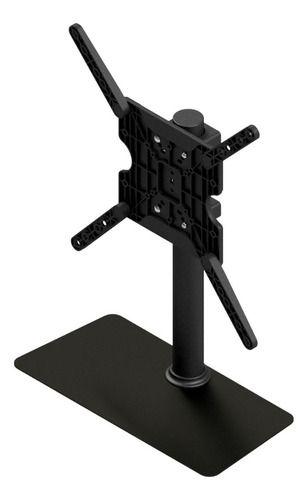 Imagem de Suporte de ferro para monitor tv de mesa sobrepor para tela de 10 a 55 polegdas