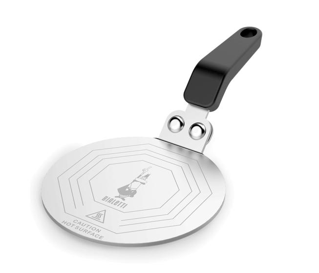 Suporte de Indução Bialetti para Moka Cafeteira Italiana Inox Menor preço em Suporte de Indução Bialetti para Moka Cafeteira Italiana Inox