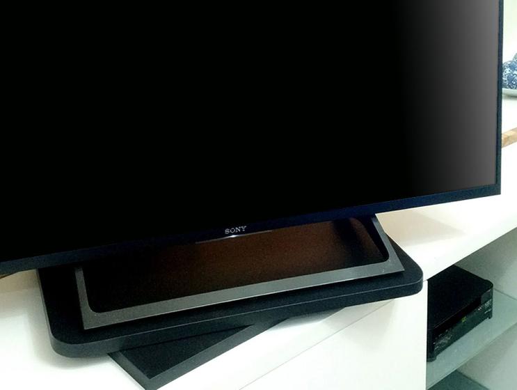 Suporte de Mesa Giratório 360 para TV - Preto Menor preço em Suporte de Mesa Giratório 360 para TV - Preto