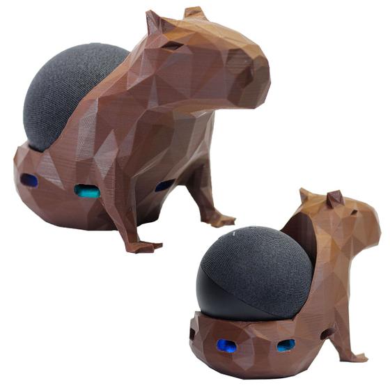 Suporte De Mesa Para Alexa Echo Dot 5 Capivara Menor preço em Suporte De Mesa Para Alexa Echo Dot 5 Capivara