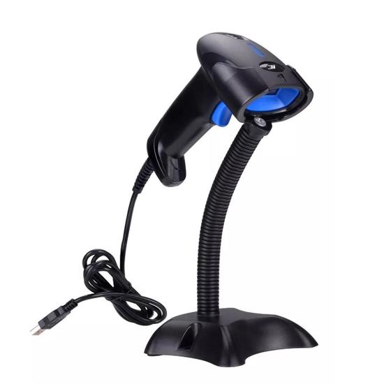 Imagem de Suporte de Mesa para Leitor de Código de Barras Articulado 360º Base de Apoio