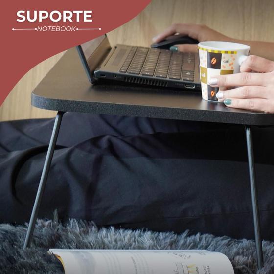 Imagem de Suporte de Notebook Apoio Bandeja para Trabalho Home Office