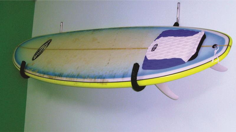 Imagem de Suporte de parede em alumínio para prancha de surf