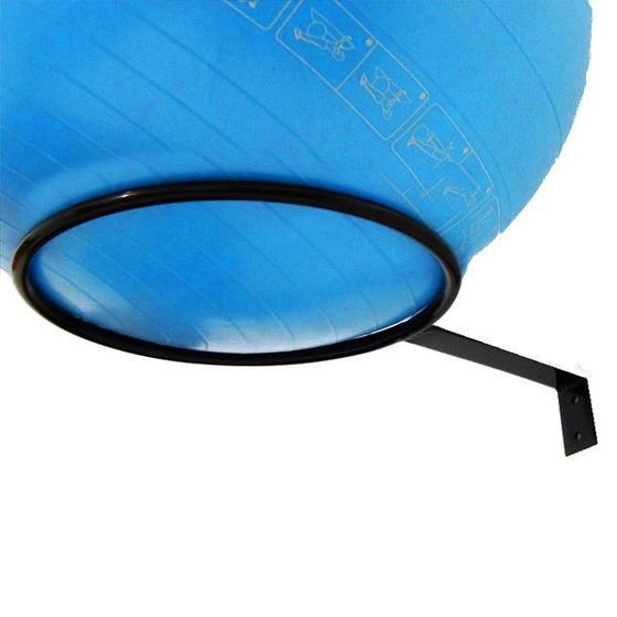 Suporte De Parede Para Bola Suiça (pilates)-reforçado Preto - FRONTURE ...