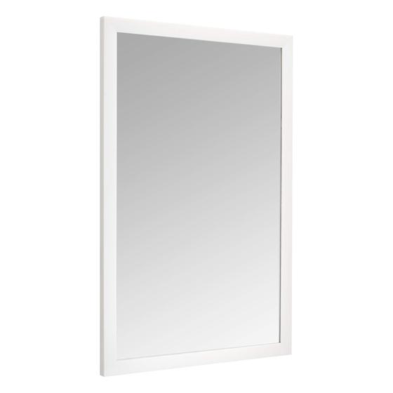 Imagem de Suporte de Parede para Espelho Retangular Amazon Basics 60x90cm - Branco