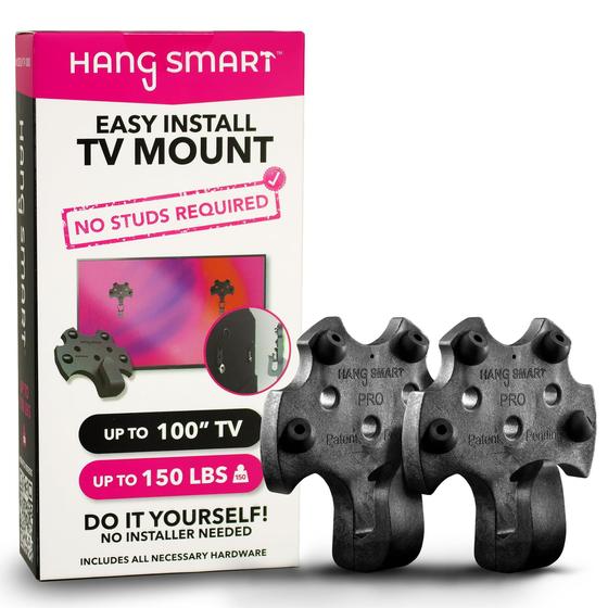 Imagem de Suporte de Parede para TV HangSmart - Sem Parafusos - TVs de 19 a 100" (150kg)