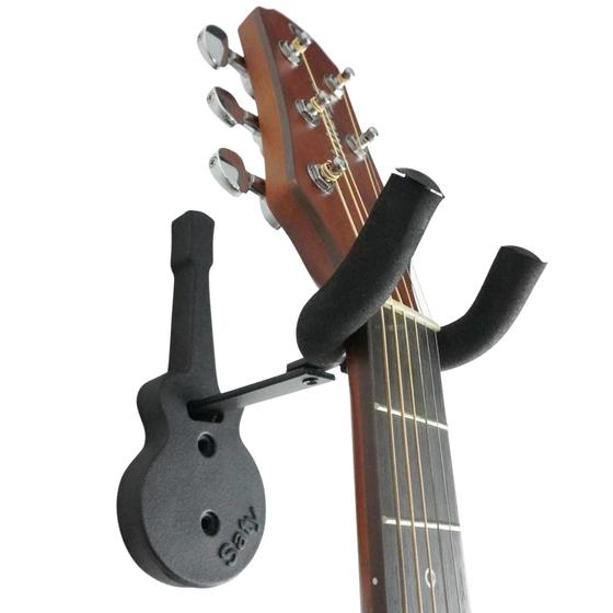 Imagem de Suporte De Parede Saty Modelo Violão Guitarra Baixo 