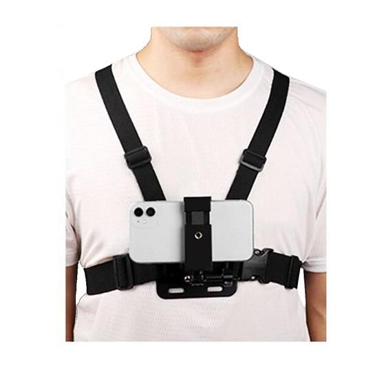 Suporte De Peito Cinta Peitoral Para Phone Celular - DACAR - Suporte ...