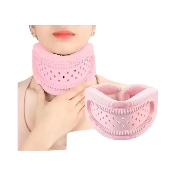 Suporte De Pescoço Em Espuma Antirronco Para Alívio Da Dor No Pescoço E Suporte 3D
