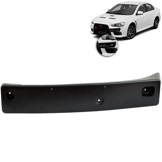 Imagem de Suporte De Placa Lateral Para Mitsubishi Lancer Evolution C/ Parafusos