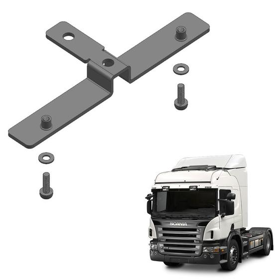 Imagem de Suporte De Placa Scania R 2008 Com Parafusos