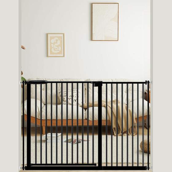 Imagem de Suporte de pressão Baby Gate DEARBB Extra Wide Ultra Narrow de 76 a 187 cm