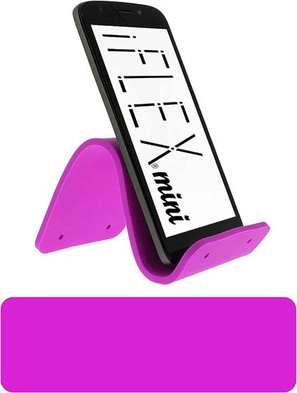 Imagem de Suporte de telefone iFlex Mini Flexível de Viagem Antiderrapante Roxo