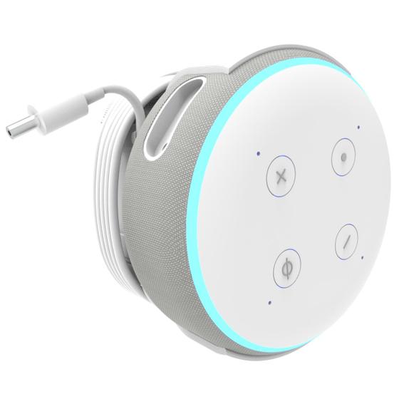 Imagem de Suporte de Tomada Compatível com Alexa Echo Dot 3ª Geração - ARTBOX3D