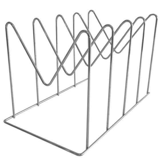 Imagem de Suporte de Travessas Formas e Refratários Retangular Stolf Organizador Formas e Frigideiras