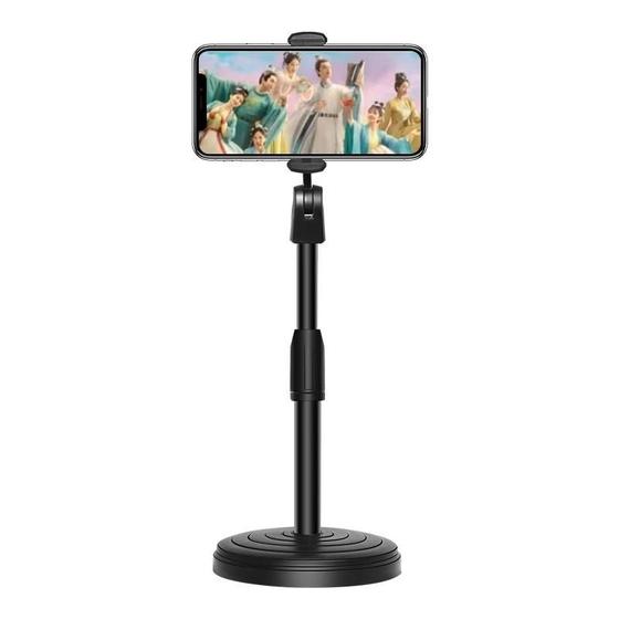 Imagem de Suporte de Tripé para Smartphone e Celular - Compatível com iPhone
