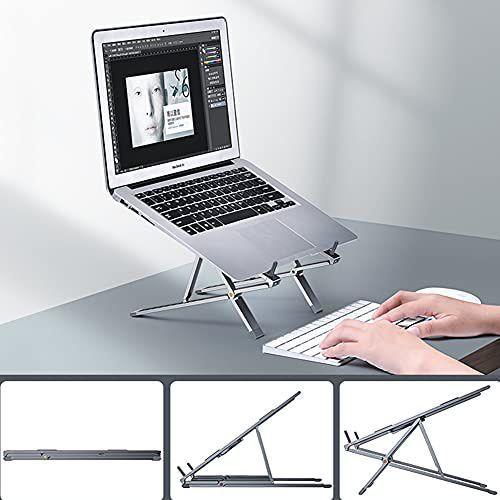 Suporte Dobrável Notebook Ergonômico Ajustável 860 Branco 14 a 17,3 Polegadas Menor preço em Suporte Dobrável Notebook Ergonômico Ajustável 860 Branco 14 a 17,3 Polegadas
