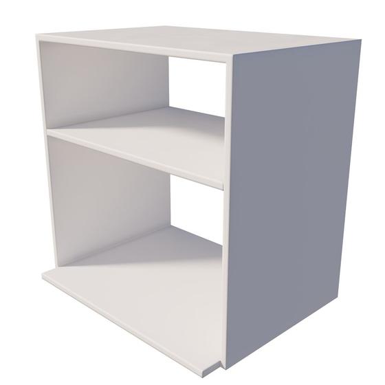 Imagem de Suporte Duplo Aéreo Para Microondas Suspenso Cor Branco