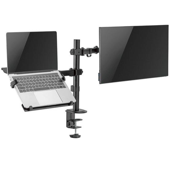 Imagem de Suporte Duplo de Mesa para Monitor e Notebook TM24C