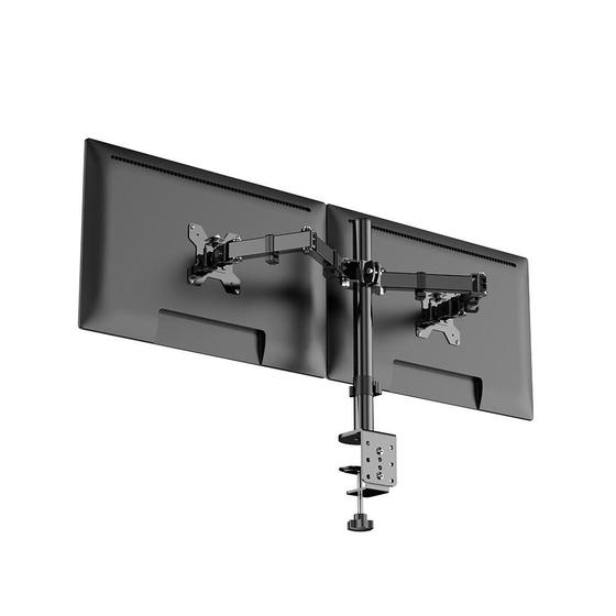 12 Suporte Duplo de Monitor KABUM! essentials + KBM! GAMING SME110, Articulado, Monitores de 13 a 32 polegadas – KESME110PT