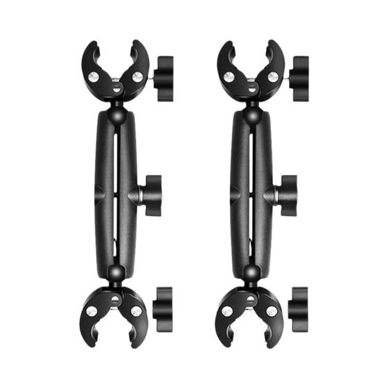 Imagem de Suporte Duplo para Câmera Insta360 One X2/X3 e GoPro - Para Bicicleta e Motocicleta