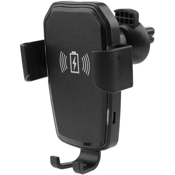 Suporte e Carregador Veicular de Indução Sem Fio Wireless K81 Menor preço em Suporte e Carregador Veicular de Indução Sem Fio Wireless K81