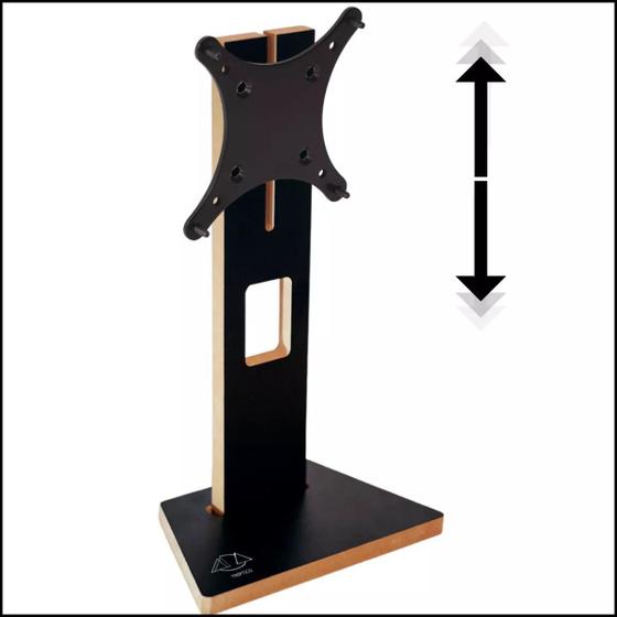 Suporte Eleva Monitor Ergonomico Base Universal Menor preço em Suporte Eleva Monitor Ergonomico Base Universal