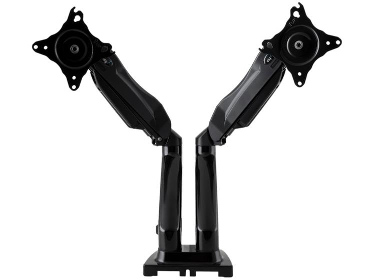Imagem de Suporte Ergonômico Articulado de Mesa com Pistão a Gás para 2 Monitores de 17” a 35” F160N