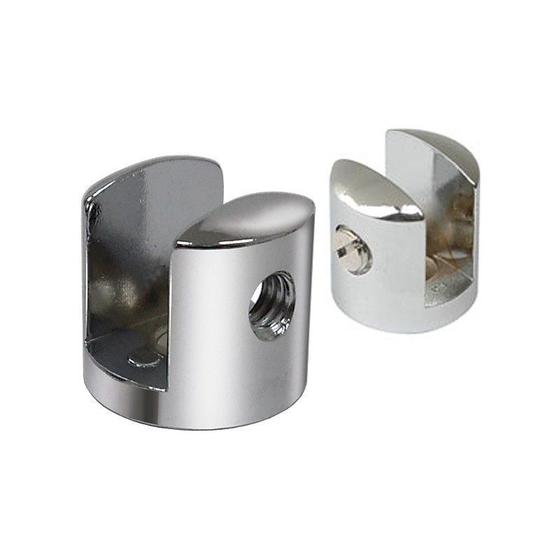 Suporte fenda para prateleira vidro 19mm - 10 unidades Menor preço em Suporte fenda para prateleira vidro 19mm - 10 unidades
